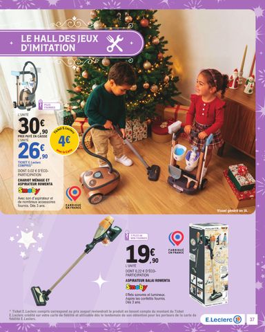 Catalogue E.Leclerc - E.Leclerc - Jouets de Noël valable dès le 20/10 au 05/12 - page 37