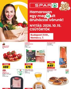 SPAR - Budapest XVIII., Nemes u. üzlet újranyitás