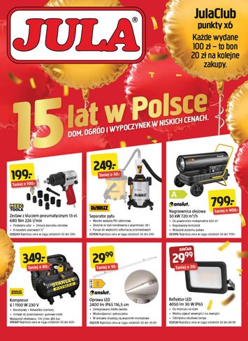 Gazetka Jula - Jula od 22.10. do 04.11. - strona 1