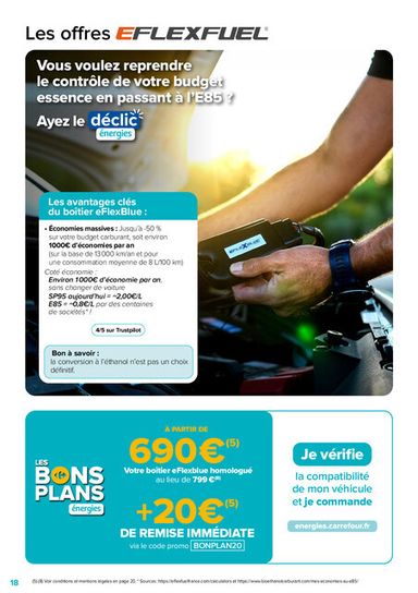 Catalogue Carrefour Market - Carrefour Énergies valable dès le 22/09 au 31/10 - page 18