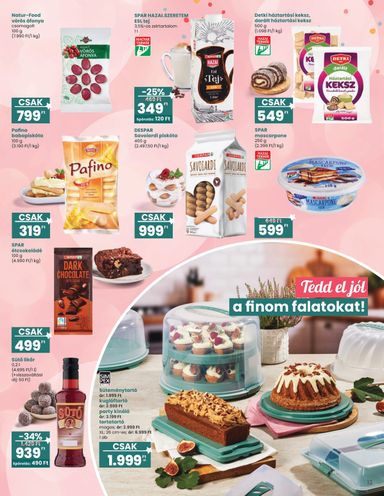 Akciós újság Spar - SPAR - Ajándék katalógus érvényes 10.14.-tól 11.11.-ig - 13 oldal