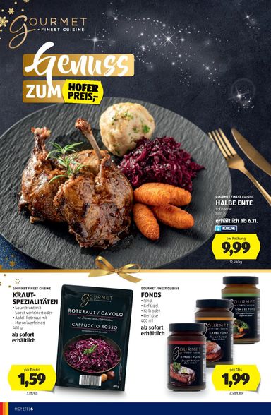 Leták Hofer Rakúsko - Hofer Rakúsko - Unser Weihnachtskatalog od 30.10. do 31.12. - strana 6