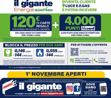 Volantino Il Gigante - Il Gigante valido dal 22/10 al 04/11 - pagina 44