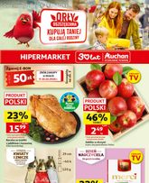 Hipermarket Auchan obowiązuje od czwartku 08.10.2026