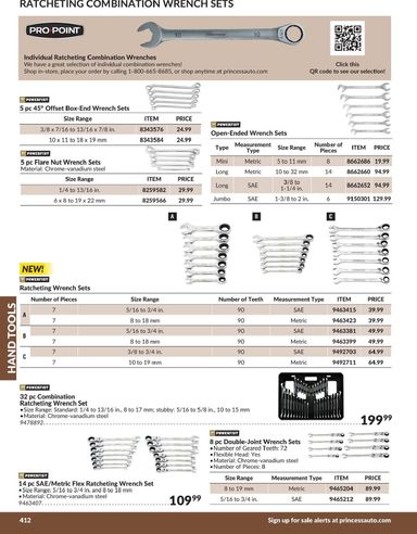 Flyer Princess Auto - Princess Auto - Hand Tools valid since 04-21 until 12-31 - page 20