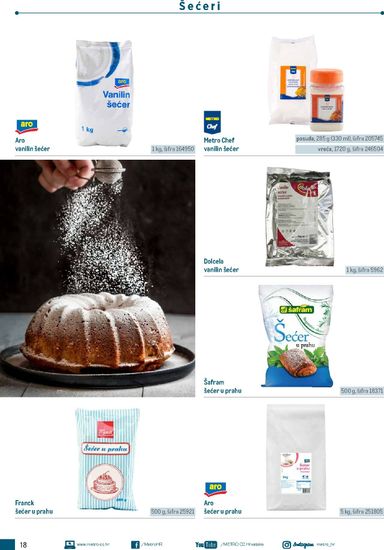 Katalog Metro - Metro - Poslovna rješenja - Proizvodi za slastičarstvo vrijedi od 01.01. do 31.12. - stranica 18