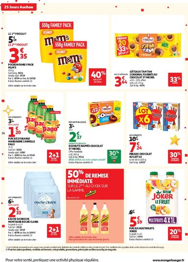 Catalogue Auchan - Auchan - 25 jours valable dès le 27/10 au 31/10 - page 24