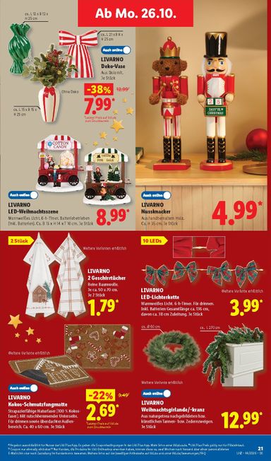 Prospekt Lidl - Lidl - Nonfood gültig ab 26.10. bis 31.10. - seite 11
