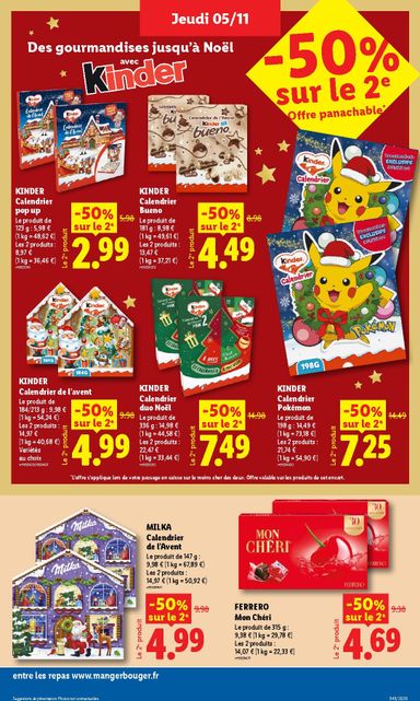 Catalogue Lidl - Lidl valable dès le 05/11 au 11/11 - page 25