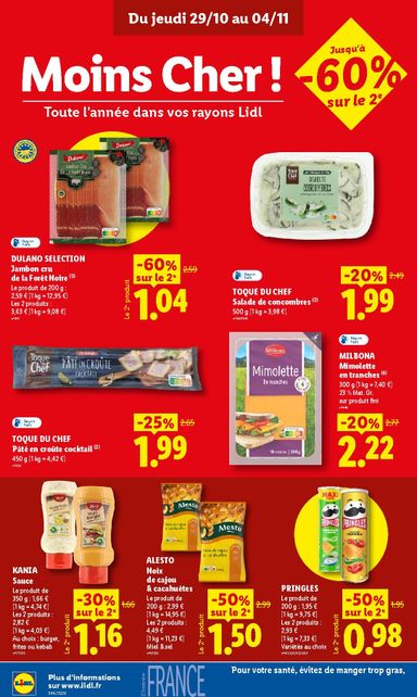 Catalogue Lidl - Lidl valable dès le 29/10 au 04/11 - page 18