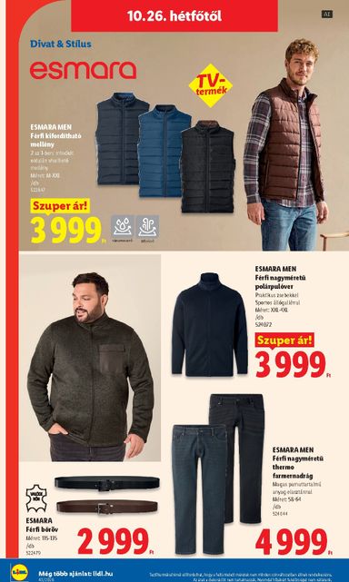 Akciós újság Lidl - Lidl - Nonfood érvényes 10.22.-tól 10.28.-ig - 20 oldal