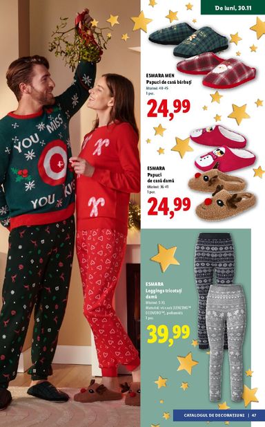 Catalogul Lidl - Lidl - Decorațiuni de la 05.11. până la 31.12. - pagina 47