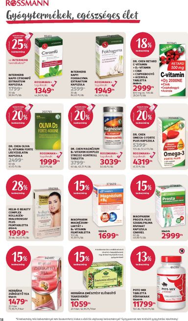 Akciós újság Rossmann - Rossmann érvényes 10.19.-tól 10.30.-ig - 22 oldal