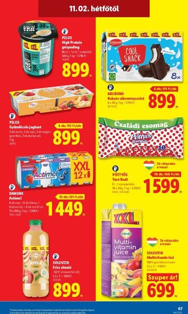 Akciós újság Lidl - Lidl érvényes 10.29.-tól 11.04.-ig - 67 oldal