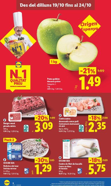 Folleto Lidl - Lidl - Llinars del Vallès del 19/10 al 24/10 - página 2