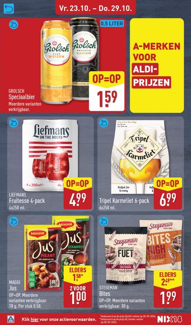 Folder ALDI - ALDI - Weekend van 23-10 tot 25-10 - side 6
