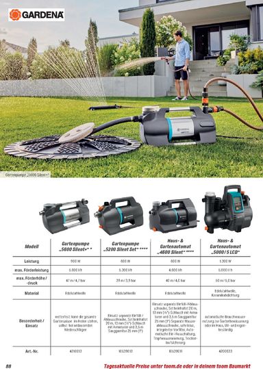 Prospekt toom - Toom - Gartenpflege & Teich gültig ab 01.03. bis 31.12. - seite 88