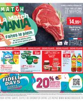 Catalogue Match de du mardi 03/11