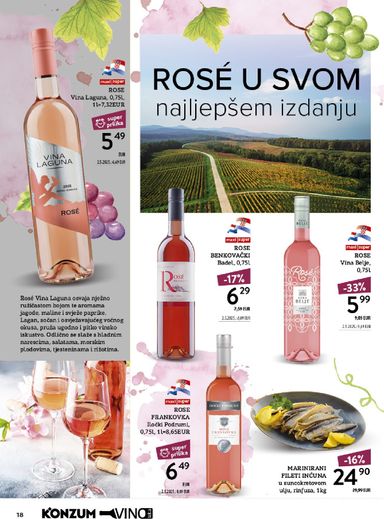 Katalog Konzum - Konzum - Vinoteka vrijedi od 12.10. do 25.10. - stranica 18