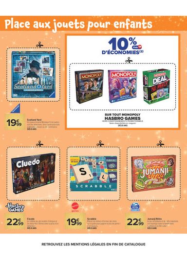 Catalogue Carrefour Market - Carrefour Market - Prêt à jouer avec nous? valable dès le 16/10 au 24/12 - page 41