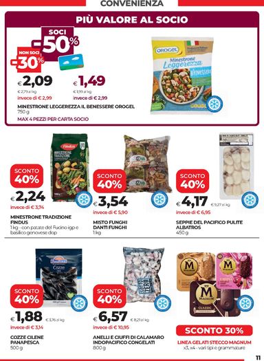 Volantino Coop Firenze - Coop Firenze - Il tuo supermercato valido dal 22/10 al 04/11 - pagina 11