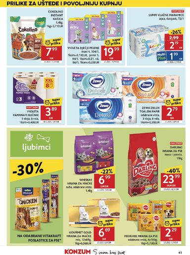 Katalog Konzum - Konzum vrijedi od 28.10. do 03.11. - stranica 41