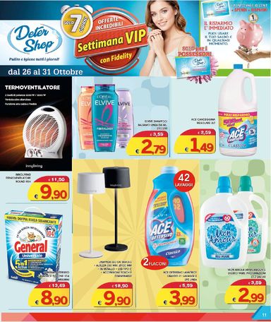 Volantino Deter Shop - Deter Shop valido dal 01/10 al 31/10 - pagina 11