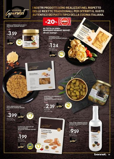 Volantino Bennet - Bennet - Sapori d’Italia valido dal 15/10 al 28/10 - pagina 19