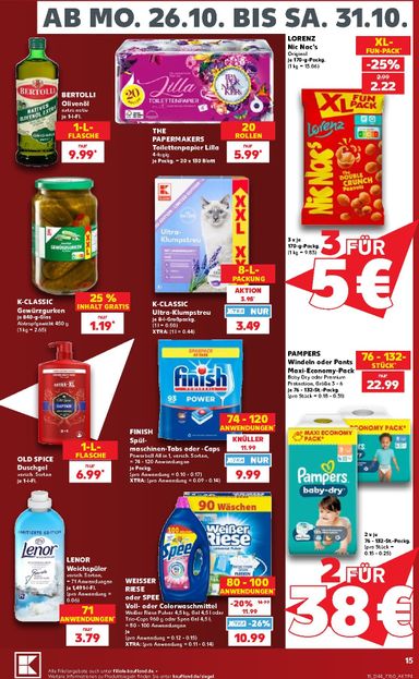 Prospekt Kaufland - Kaufland gültig ab 26.10. bis 31.10. - seite 15