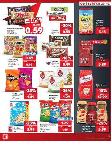 Leták Kaufland - Kaufland od 29.10. do 04.11. - strana 45