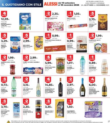 Volantino Coop - Coop valido dal 22/10 al 04/11 - pagina 27