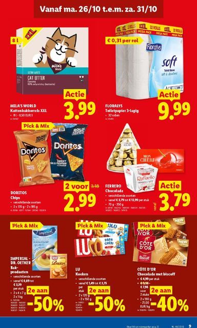 Folder Lidl - Lidl van 26/10 tot 31/10 - side 9