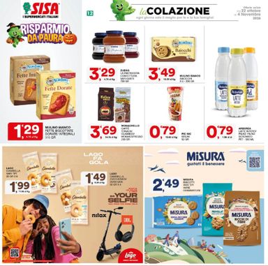 Volantino Sisa - Sisa valido dal 22/10 al 04/11 - pagina 12