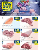 Metro - Lacný košík platný od pondelka 26.10.2026