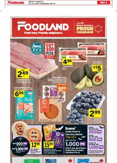 Foodland flyer from Thursday 10-29