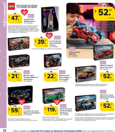 Folder Carrefour - Carrefour - Catalogue Jouets van 14/10 tot 06/12 - side 22