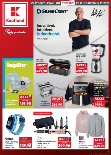 Leták Kaufland - Kaufland - Kolín - Spotřební zboží od 29.10. do 03.11. - strana 1