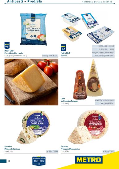 Katalog Metro - Metro - Poslovna rješenja - Trattoria vrijedi od 04.03. do 31.12. - stranica 11