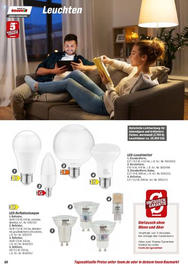 Prospekt toom - Toom - Wohnen & Haushalt gültig ab 01.03. bis 31.12. - seite 68