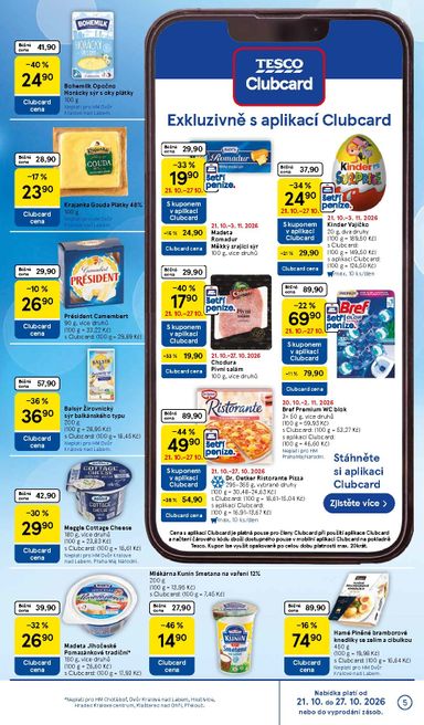 Leták Tesco - Tesco od 21.10. do 27.10. - strana 5