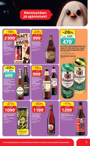 Akciós újság Auchan - Auchan - Halloweeni ajánlataink érvényes 10.22.-tól 10.28.-ig - 5 oldal