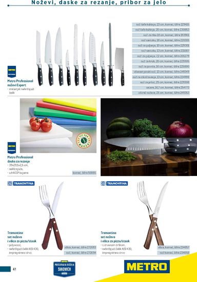 Katalog Metro - Metro - Poslovna rješenja - Sendvič vrijedi od 04.03. do 31.12. - stranica 41