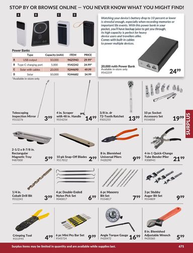 Flyer Princess Auto - Princess Auto - Surplus valid since 04-21 until 12-31 - page 7