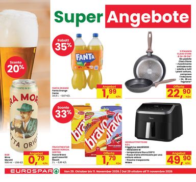 Volantino Eurospar - Eurospar - Bozen, Bolzano valido dal 29/10 al 11/11 - pagina 14