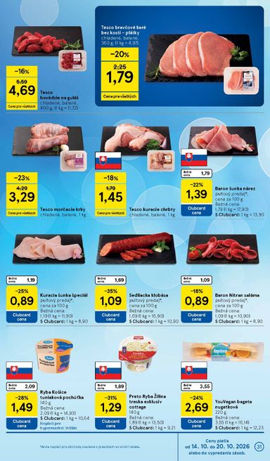 Leták Tesco - Tesco od 14.10. do 20.10. - strana 31