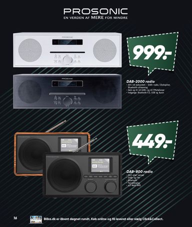 Brochurer Bilka - Bilka - Prosonic gyldig fra 01.05. til 31.12. - side 16