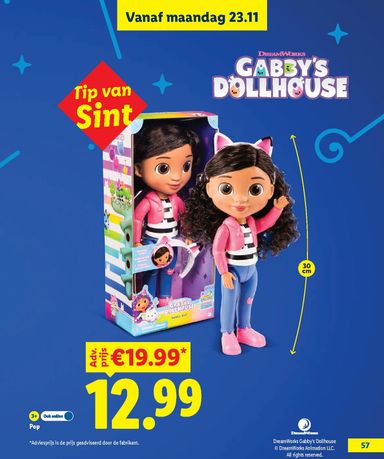 Folder Lidl - Lidl - Speelgoedboek van 09-10 tot 05-12 - side 57
