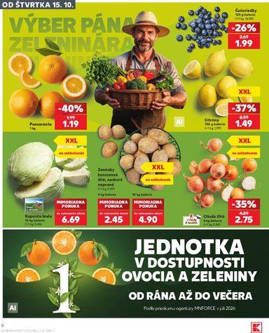 Leták Kaufland - Kaufland od 15.10. do 21.10. - strana 6