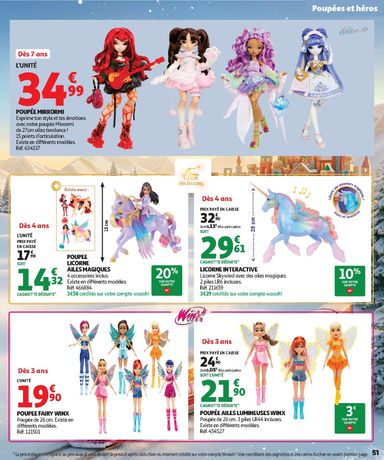Folder Auchan - Auchan - Jouets de Noël van 16/10 tot 06/12 - side 51