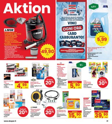 Volantino Interspar - INTERSPAR - Deutch valido dal 22/10 al 04/11 - pagina 31